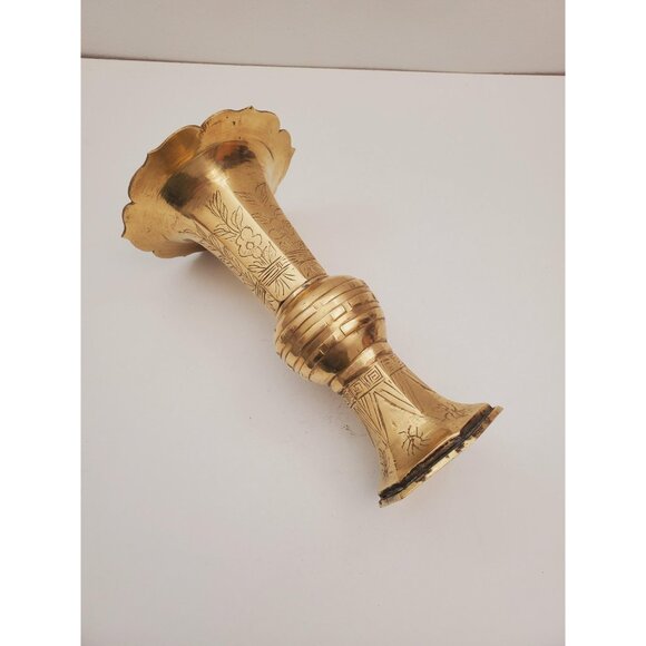 Antique Early 19th Century Bronze Vase With Decoration/Asian art vase late XIX - Picture 10 of 10